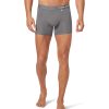 Tommy John Cool Cotton Hammock Pouch Mid-Length Boxer Brief 6" Iron Grey