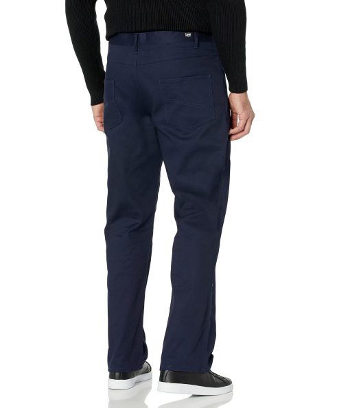 Lee Lee Uniforms Men's Skinny-Leg 5-Pocket Pant Navy
