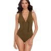 O'Neill Saltwater Solids Tank Dress Cover-Up Chocolate