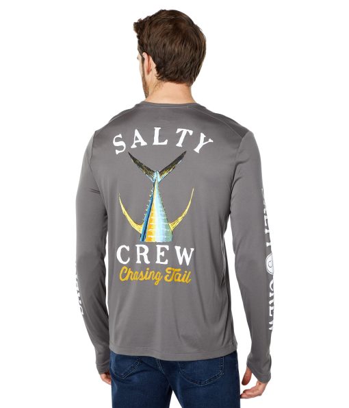 Salty Crew Tailed Long Sleeve Sunshirt Charcoal
