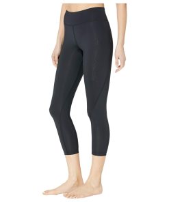 2XU Motion Mid-Rise Compression 7/8 Tights Black/Dotted Black Logo