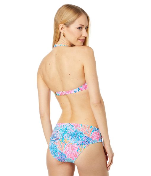 Lilly Pulitzer Cay Twist Bandeau Bikini Top Multi Splashdance