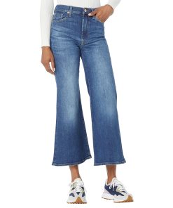 7 For All Mankind Cropped Joggers in Slim Illusion Highline Slim Illusion Highline