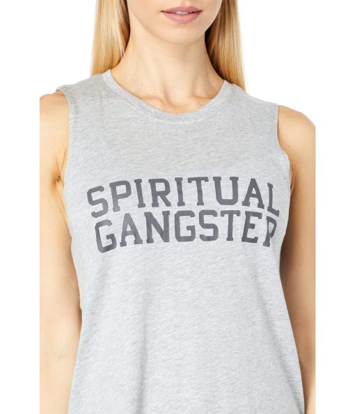 Spiritual Gangster Muscle Tee Heather Grey 2