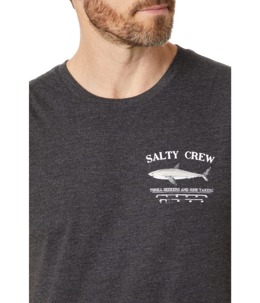 Salty Crew Bruce Sleeveless Tee Dark Grey Heather
